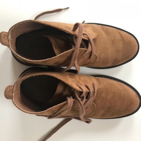 Boys Cole Haan Chukka Boots size 2 NWOT - Picture 3 of 8